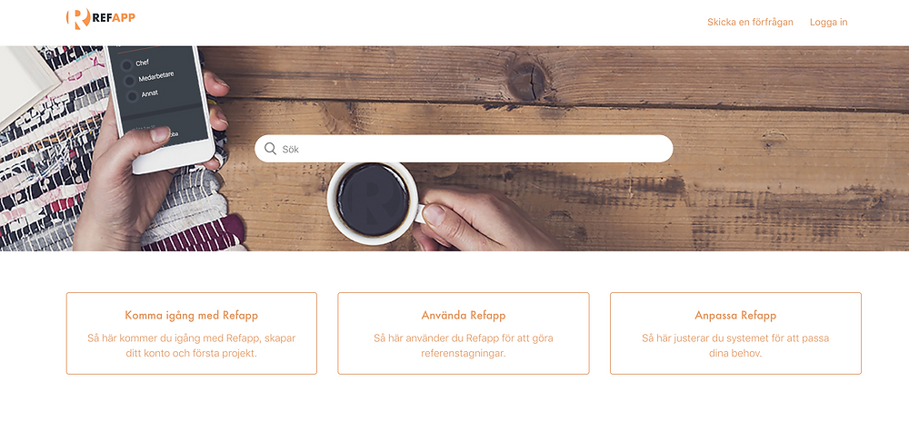 Refapp Help Center
